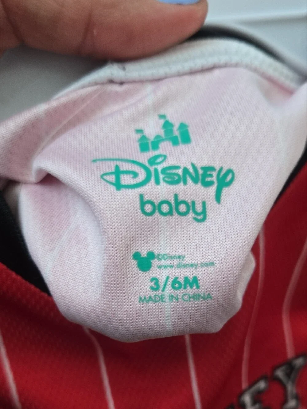 Disney Red & Black Mickey 28 Tank Romper